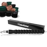 Heimfleiss® Drillapparat Draht Driller mit aut. Rücklauf 310mm - Universale Drahtbinder Rödelzange mit extra starker Carbonstahl Spindel - Draht Twister Rödler für Drilldraht, Rödeldraht & Bindedraht