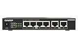 QNAP Switch QSW-2104-2T-R2 | 2X 10GbE, 4X 2.5GbE, Plug & Play Unmanaged, Fanless