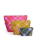 BAGGU Go Pouch Set, Karomuster, Einheitsgröße