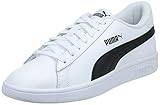PUMA Unisex Smash V2 L Sneaker, Weiß (White/Black), 46 EU