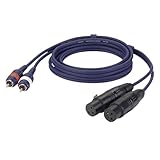 DAP Audio FL25150 Cinch-Kabel/XLR-Buchse, 150 cm