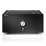 Nubert nuPower A | Schwarze 2 Kanal Endstufe | vollsymmetrischer Analogverstärker | schaltbare High End Endstufe Mono (1 x 2200 W) oder Stereo (2x 1150W) | Class-AB Endverstärker