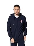 FC Bayern München | Zip-Hoodie Essential I Herren I Rot oder Navy