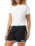 hummel Damen hmlAUTHENTIC Poly Shorts Woman, Black/White, XS