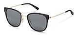 Rodenstock Damen Damen Sonnenbrillen Style Icons Sunglasses, Black, Gold, 52 EU