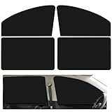 LSYZGRBC 4 Stück Magnetisch Auto Sonnenschutz, für Benz VITO Box/Mixto/Tourer (W447) 2014-2021+ Fenster Sonnenschutz Kinder mit UV Schutz Sichtschutz Scheiben Vorhang,A
