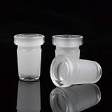 Glasverbinder-Adapter 18 mm Stecker auf 14 mm Buchse für Glasbong Zubehör