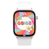Ice-Watch - ICE smart junior 3.0 Find My Pink White - Rosa geolokalisierbare verbundene Uhr für Mädchen mit Silikonarmband - 024549 (1.75 Zoll)