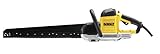 DeWalt Spezialsäge (1700 W, 430 mm, inkl. HM-Sägeblattsatz DT2976, ideal zum Sägen von Hochlochziegeln bis Festigkeitsklasse 20N/mm²) DWE398-QS