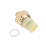 OTOTEC 2Pin Auto Kühlmittel Temperatur Sensor 049919501B 049919501E Kompatibel mit Audi 80 90