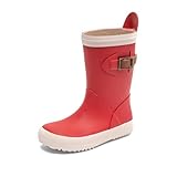 Bisgaard Unisex Kinder Scandinavia Rain Boot, Red Apple, 37 EU