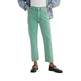 Levi's 501 Crop Light Indigo - Worn IN Damen, Samba Tango Light, 25W / 30L