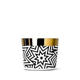 Fürstenberg 1785 6097/4 - Becher - Champagnerbecher - Sip of Gold - Black & White - Stars