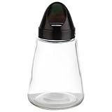 APS 40517 Snackspender, Behälter aus Glas, Schraubdeckel aus Edelstahl, Ø 8,5 cm, Höhe 15,5 cm