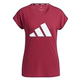 adidas Damen 3-Bar T-Shirt, Legbur/White, XL
