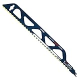 LAIWOO Säbelsägeblätter Stein, Hartmetallstahl Sägeblätter, Ytong Säge, Ziegelsäge Säbelsäge für Porenbeton, Beton für Einhell, Dewalt, Bosch, Makita Länge 455mm (S2243HM)