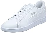 PUMA Unisex Smash V2 L Sneaker, Weiß (White/White), 40.5 EU