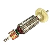 Anker/Rotor/Motor Ersatzteil/Läufer/Kollektor/Polpaket mit Lüfter für Bosch GWS 14-125 GWS 14-150 CI GBR 14 CA Betonschleifer