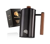 Barista Legends® French Press Edelstahl Thermo Kaffeepresse (350ml) - Kaffeebereiter Doppelwandig für länger frischen Filterkaffee - Auch als Kaffeezubereiter beim Camping geeignet!