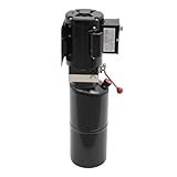 2,2 kW Hydraulikaggrega Hydraulikpumpe 18 MPa Druck 10,6 Qt Öltank 2850 U/min Hydraulikaggregat,Druckanpassung,Ein-Tasten-Schalter,Rote staubdichte Kappe,für Hebebühnen und Hydrauliksysteme