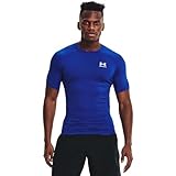 Under Armour Herren UA HG Armour Comp SS, kurzärmliges Funktionsshirt, schnelltrocknendes T-Shirt mit Kompressionspassform