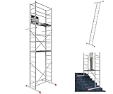 ALTEC AluCombine® 3.0-600 | 6m | Alu Standgerüst mit Traverse und Wandanker | Baugerüst Arbeitsbühne Montagegerüst Anlegeleiter Treppengerüst