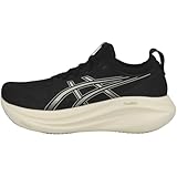 ASICS Herren Gel-Nimbus 27 Sneaker, Black/Lake Grey, 43.5 EU