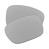 EZReplace Ersatzgläser für Oakley Scalpel OO9095 Sonnenbrillen (polarisierte Gläser) - Passend für Oakley Scalpel Rahmen (Metall silber)