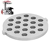 Fleischwolf-Scheibe, 8 mm Loch Fleischwolf-Scheibenplatte Edelstahl-Platten-Scheibenmesserklingen für Standmixer