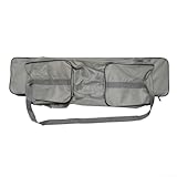 RemixAst Aufblasbarer Kapitänsstuhl-Sitzbezug, 420D Oxford, große Tasche, aufblasbares Boot, Gummiboot, Zubehör, Sitztasche, Aufbewahrungstasche, Gummi-Boot-Abdeckung, Schutzbezug (Grau, 95 cm)