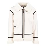 Alpha Industries B3 FL Lederjacke für Herren Vintage White