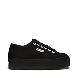 Superga Damen 2790a COTW Modischer Sneaker, Schwarz, 4.5