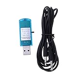 Dickly 8 in 1 RC Simulator Adapterkabel Software für Phoenix, Senderfernbedienung, Hubschrauber, Starrflügler