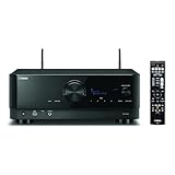 Yamaha AV-Receiver RX-V6A schwarz – Netzwerk-Receiver mit Dolby Atmos Height Virtualizer, Gaming spezifischen Funktionen und Voice Control Systemen – Allround-Talent mit 7.2 Kanälen