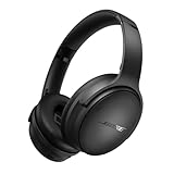 Bose QuietComfort Kabellose Kopfhörer mit Mikrofon und Noise-Cancelling, Bluetooth-Over-Ear-Kopfhörer, Audiophile Kopfhörer, On-Ear-Kopfhörer mit Noise-Cancelling, bis 24 Stunden Akkulaufzeit, Schwarz