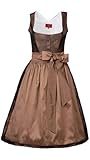 Trachtenhimmel Kaiserjäger Dirndl 17208 Braun 70er länge SP1 130 140 Größe 40
