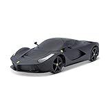 Maisto Tech R/C Ferrari LaFerrari: Ferngesteuertes Auto im Maßstab 1:24, 2,4 GHz, mit Pistolengriff-Steuerung, ab 5 Jahren, 20 cm, matt schwarz (581530-2)