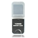 WICAREYO 128MB Schwarze Speicherkarte Memory Card Kompatibel für Wii NGC Konsole
