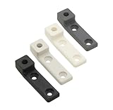 Ersatzteil Fensteraussteller klick klack - Halter zum Anschrauben - mehrere Farben - Wohnwagen Wohnmobil Kastenwagen (Schwarz, 1)