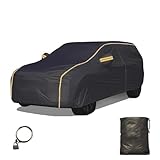 Autoabdeckung Wasserdicht für Chevy G20 Standard Cargo Van 1995-1996, wasserdichte Auto Schutzhülle für den Außenbereich, Schutz vor Sonne, Regen und Staub mit Reißverschlusstür