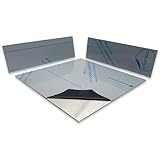 Edelstahlblech foliert Dicke 2 mm, Zuschnitt 80 mm x 300 mm, geschliffen Korn 240, V2A, 1.4301, rostfrei, Blech, Bleche Edelstahl, Blechstreifen, inox, Bleche, Edelstahl Blech