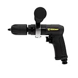 Rodcraft RC4560 Druckluft Bohrmaschine, Drehzahl 800 U/min, 400 Watt Leistung, bis 13 mm,