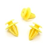 VVO Fasteners- Gelb Kunststoff-Clips. Türverkleidung vorne. Kompatibel mit einigen Ford Galaxy, (10 Stk)