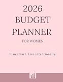 2026 Budget Planner for Women | Financial Organizer, Expense Tracker, Savings and Bill Tracker | Monthly Budget Book | Pastel Aesthetic Large 8.5x11 ... money and reach your goals-Elegant minimalis