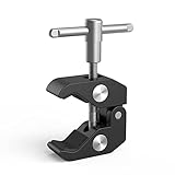 SMALLRIG Super Clamp Stativ Klemme mit 1/4 und 3/8 Gewinde, Superclamp Universal Befestigungs-Mechanismus((Aluminium) für DSLR Rig - 735
