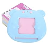 ROMISBABA 1 Satz Sprechende Lernkartenmaschine für Interaktive Karten Frühe Sprachförderung Pädagogisches für Vorschule und Kindergarten Blau Englisch Spanisch