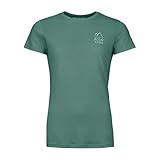 ORTOVOX 120 COOL TEC MTN Duo TS W - Schnell trocknendes, leichtes Shirt mit Merinowolle - GRÜN - Damen - L