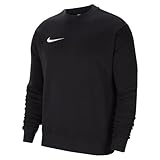 Nike Herren M Nk Flc Park20 Crew Shirt, Black/White, L EU