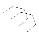 Audioproject A127 - Auto-Radio Navi Entriegelungs-Bügel 2 Stück Set für Opel DELCO Original Doppel-DIN Corsa Agila Astra Meriva Vectra Omega Zafira