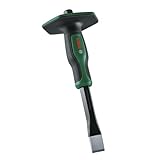 Bosch Flachmeißel 22-250mm (Doppelt gehärtete Meißelsklinge für anspruchsvolle Aufgaben; Chrom-Vanadium Schaft; Bequemer Softgrip-Griff mit Handschutz)